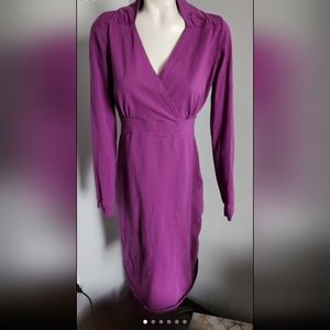 NWOT Purple Organic Athleta Dress size Medium Tall! Made in USA